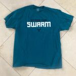 Hornets Enter the Swarm Playoffs Shirt Vintage Green Size XL Photo 0
