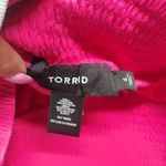 Torrid  Pink Peacock 3.5 Inch Pull-On Washable Gauze Smocked Ruffle Short Sz 4X Photo 5