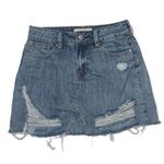 PacSun 🦎Vintage Pocket Mini Denim Skirt🌵Sz 25 Photo 1