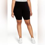 Terra & Sky  Biker Shorts Size 2X 20W-22W Polyester Spandex Pull On  Womens NWOT Photo 1