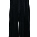 Gianni Bini  Womens XL Wide Leg Black Velvet Pants NEW Photo 1