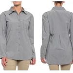 The North Face The‎  Stevie Button Up Shirt Cotton Blend Gray Long Sleeve Casual Top Photo 1