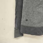 Lululemon Grey Funnel Neck Long Sleeve Hoodie Sweatshirt Women 2 Casual Athletic Photo 5