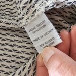 Cali 1850  Black & Ivory Printed Drawstring Cotton Shorts Size Large Photo 6