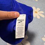 Brooks  Vibrant Blue Patterned Sports Bra Photo 2