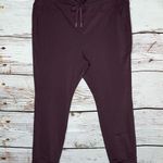 Halara NWT Size 3X Potent Purple SoftlyZero Plush High Waist Full Length Joggers Photo 0