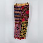 Farm Rio Anthropologie ‎ Patchwork Tapestry Pants size medium NWT Photo 4