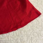 Vintage Val Mode Lingerie Red Slip Short One Size Slit 80s 90s Medium Photo 4