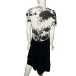 ZARA pull-on asymmetric black skirt medium Photo 2