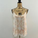 Rachel Zoe Snake Skin Print Sleeveless Top size Medium Photo 2