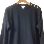 H&M  Black Maternity Sweatshirt Sweater size M Photo 0