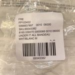 Free People  | NWOT Under It All Mesh Bandeau in White Photo 2