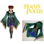 Disney Spirit Halloween sexy Hocus Pocus Adult Winifred Sanderson Dress Cosplay costume Photo 1