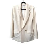WAVERLY GREY Oversized Blazer White Small Photo 1
