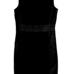 Theory  Taline C Leather Panel Dress Lambskin Size 00 Edgy Moto Office Siren Photo 0
