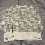 Gray and Cream Camouflage Sweatshirt Size XL Photo 2