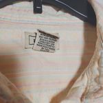 L.L Bean Pastel Color Button Down Long Sleeve Medium Pink Photo 4