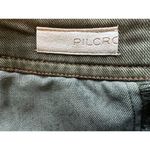 Pilcro Anthropologie  Green Cargo Wrap Mini Skirt Size 6 Photo 2