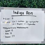 Indigo Rein  EUC ankle frayed bejeweled distressed jeans Photo 3