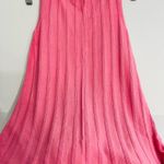 Elizabeth and James  Knit Pink Sleeveless Ribbed Dress Photo 2