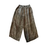 REWASH  Womens Gaucho cheetah print pants Photo 1