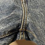 Levi's Premium- Wedgie Jeans High Rise Dark Wash Button Fly Tapered Leg- Size 27 Photo 7