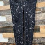 Athleta Velocity Stash Pocket Black Marbled 7/8 Legging sz XS Photo 0