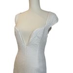 LPA Gabriella Eyelet Maxi Dress in Coconut Milk Small New Womens Cotton Photo 6