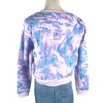 BP Happiness Nordstrom Tie Dye Short Sweatshirt L Photo 3