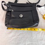 Giani Bernini  Black Crossbody Bag with Textured‎ Finish Photo 4