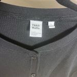 Aritzia NWT  Waffle West Long Sleeve Black Size Large Photo 6