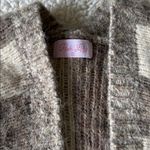 Pink Lily  Sweater Cardigan Size S Brown/Cream Photo 2