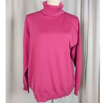 Marz Wool Turtleneck Sweater Purple Size 14 Pink Photo 12