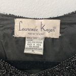 Laurence Kazar Vintage Sequin Beaded Jacket/Blazer Size LP Photo 3