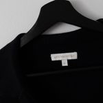 Ann Mashburn  Extra Fine Merino Wool Long Sleeve Black Dress Women's Size Medium Photo 3