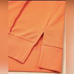 NWT Women’s Floral Patchwork Hoodie with Drawstring Orange Size Large Photo 5