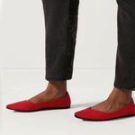 Rothy's Rothy’s The Point Chili Red Flats, Sz 7 Photo 1