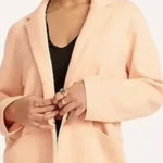 J.Crew  Cecile Relaxed‎ Sweater-Blazer Knit Merino Wool Pale Pink Size Small Photo 0