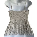 Lush Clothing Lush Women Crop Top XS Animal Print Babydoll Smock Bodice Coquette‎ Flirty Y2K Photo 2