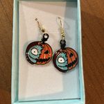 Halloween Pumpkin Earrings, new in box Orange Photo 2