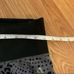 Adidas  'Climalite Capri Pants Black Gray Waistband Womens Size S Small Cheetah Photo 5