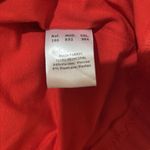 Carven Cocktail Dress Womens 40 Red Shirred Ruched Mini Short Sleeve Stretch Size undefined Photo 6