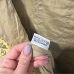 Yoana Baraschi  Vintage Yellow Sequin Leafy Print Sleeveless Knee Length Dress 12 Photo 5