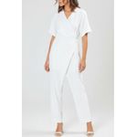 Rachel Comey  Dispatch Wrap Jumpsuit, White, 0 (US) Photo 3