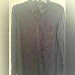 Rails  Bianca plaid button down shirt dress charcoal shadow size small Photo 10