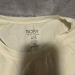 Roxy  Off-White Graphic Tee Photo 1