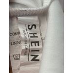 SheIn  Floral Tiered Midi Dress Off Shoulder Smocked Waist Short Sleeve Pink M Photo 10