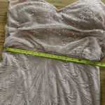 Adrianna Papell Andrianne papell long dress size 8 pink sequence Photo 6