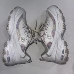 Skechers Sketchers D Lites Bloom Sneakers Marble Embroidered Classic Athletic Shoes Sz 8 Photo 1