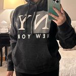 New York NY Gray Hoodie Photo 4